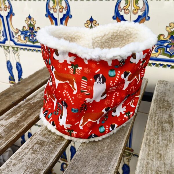 Buff talla M modelo navideño 2