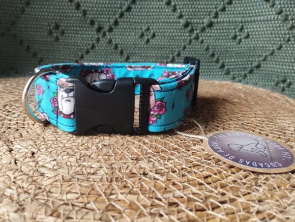 collar click 3.5cm rosas 1