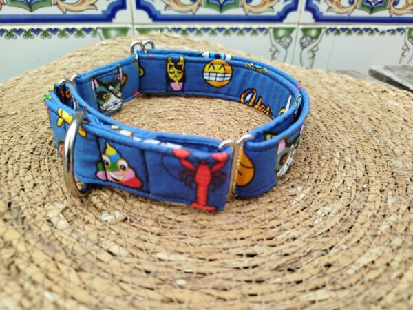 collar martingale 3.5cm emoji