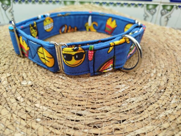 collar martingale 3.5cm emoji