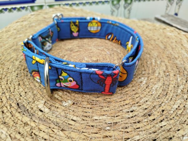 collar martingale 3.5cm emoji