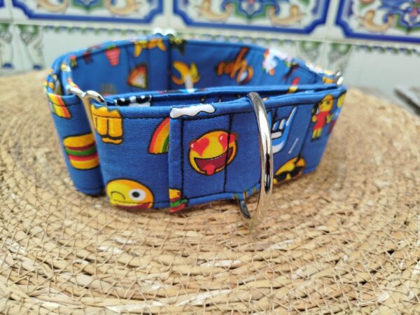 collar martingale 5cm emoji