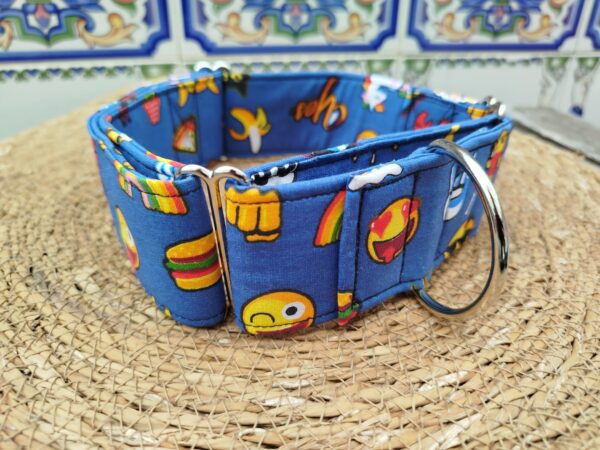 collar martingale 5cm emoji