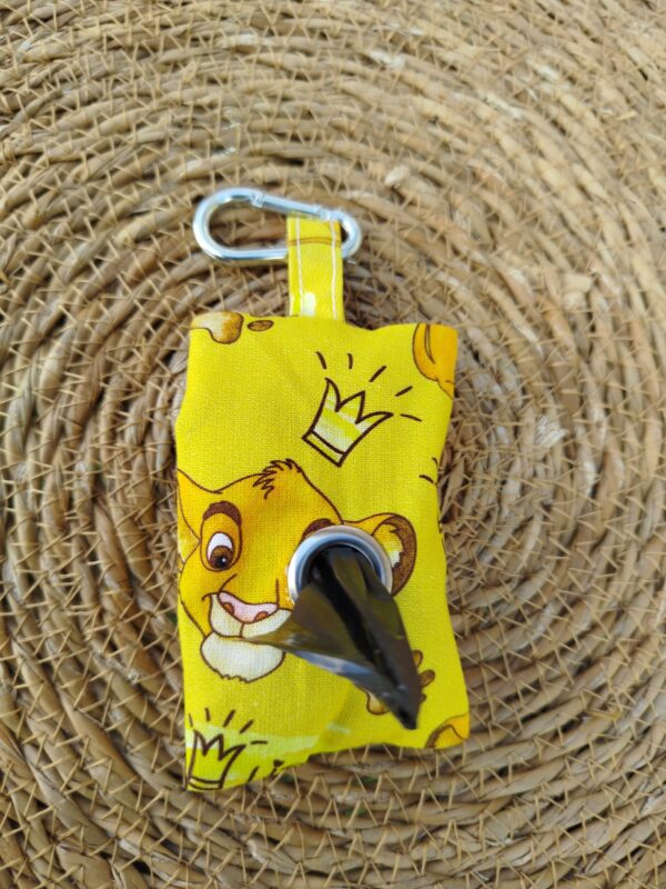 dispensador de bolsas rey leon