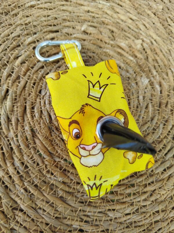 dispensador de bolsas rey leon