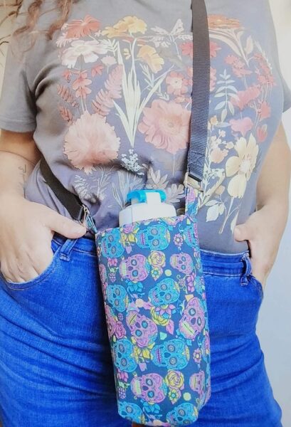 porta botella calavera 2